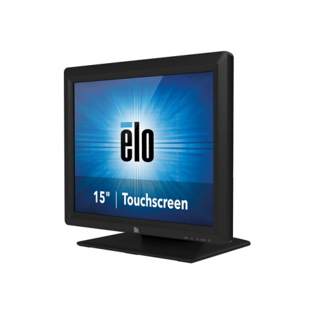 Elo 1517L iTouch Zero-Bezel - LED monitor - 15" - touchscreen - 1024 x 768 @ 75 Hz - 300 cd / m² - 800:1 - 23 ms - VGA - black - 2