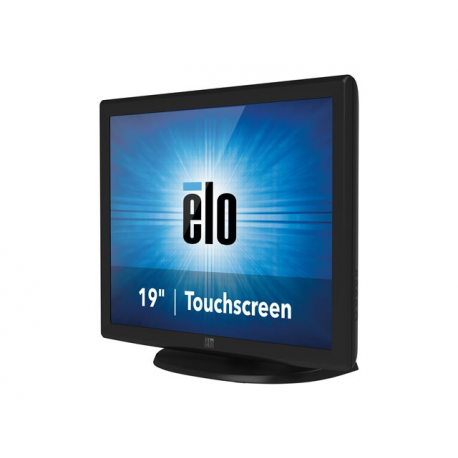 Elo Desktop Touchmonitors 1915L AccuTouch - LCD monitor - 19" - touchscreen - 1280 x 1024 @ 75 Hz - 187 cd / m² - 1000:1 - 5 ms - VGA - dark grey - 2