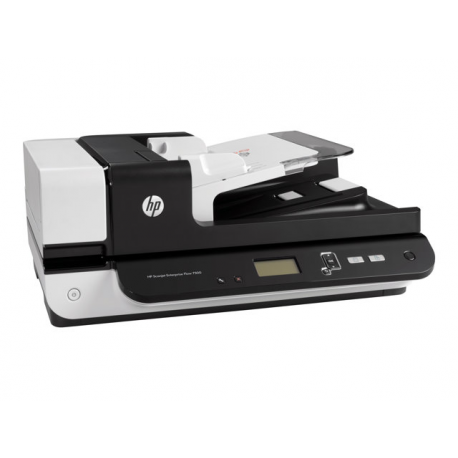 HP ScanJet Enterprise Flow 7500 - Document scanner - CCD - Duplex - 216 x 864 mm - 600 dpi x 600 dpi - up to 50 ppm (mono) / up to 50 ppm (colour) - ADF (100 sheets) - up to 3000 scans per day - USB 2.0 - 7