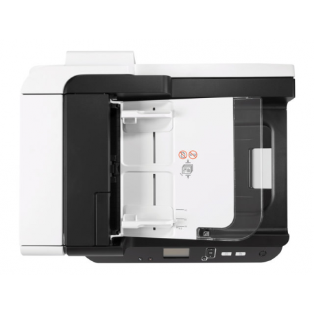 HP ScanJet Enterprise Flow 7500 - Document scanner - CCD - Duplex - 216 x 864 mm - 600 dpi x 600 dpi - up to 50 ppm (mono) / up to 50 ppm (colour) - ADF (100 sheets) - up to 3000 scans per day - USB 2.0 - 10