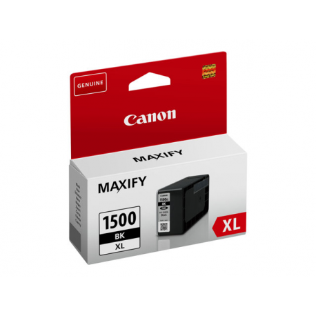 Canon PGI-1500XL BK - 34.7 ml - High Yield - black - original - ink tank - for MAXIFY MB2050, MB2150, MB2155, MB2350, MB2750, MB2755 - 1