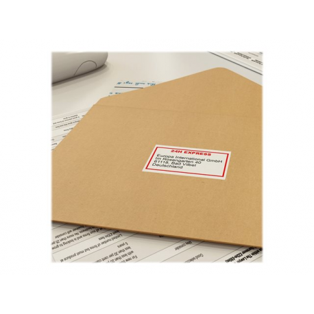 Brother DK22251 - Black / red on white - Roll (6.2 cm x 15.24 m) 1 roll(s) label continuous paper - 1