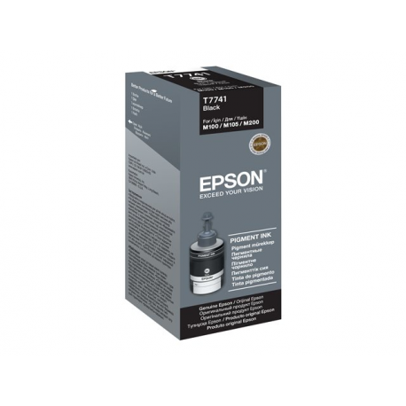 Epson T7741 - 140 ml - black - original - ink refill - for Epson L1455, L605, L655, M100 - 1