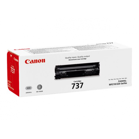 Canon 737 - Black - original - toner cartridge - for i-SENSYS LBP151, MF211, MF216, MF217, MF229, MF231, MF232, MF237, MF244, MF247, MF249 - 0