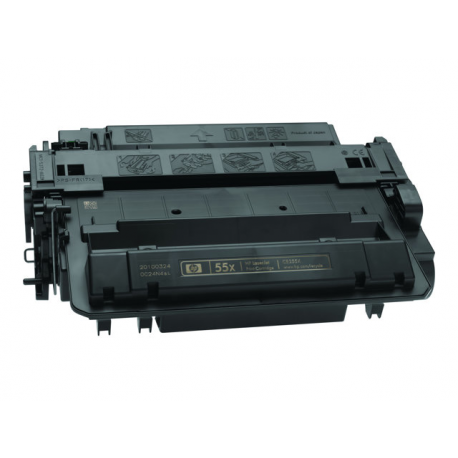 HP 55X - High Yield - black - original - LaserJet - toner cartridge (CE255X) - for LaserJet Enterprise MFP M525, P3015; LaserJet Enterprise Flow MFP M525 - 1