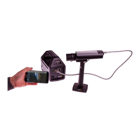 AXIS T8415 Wireless Installation Tool - Camera settings adjustment device - black - for AXIS M3067-P, M3068-P, Q1656, Q1656-B, Q1715, Q3538-LVE, Q6315-LE 50 Hz, Q6315-LE 60 Hz - 6