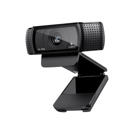 Logitech HD Pro Webcam C920 - Webcam - colour - 1920 x 1080 - audio - USB 2.0 - H.264 - 3