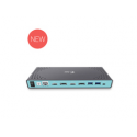 i-Tec USB-C / USB-A 3.0 4K Dual Video Docking Station - Docking station - USB-C - GigE - Europe