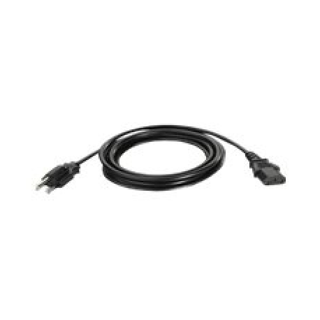 Extreme Networks - Power cable - IEC 60320 C13 to NEMA 5-15 (M) - 2.3 m - United States - for Zebra MC67, MC67 Premium, MC9090-Z RFID, MC92N0-G Premium, VC70N0; Smart Badge SB1 - 0