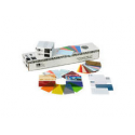 Zebra - Polyvinyl chloride (PVC) - white - CR-80 Card (85.6 x 54 mm) 500 pcs. cards - for Zebra P100i, P110i, P110m, P120i, P330i, P330m, P430i; ZXP Series 8