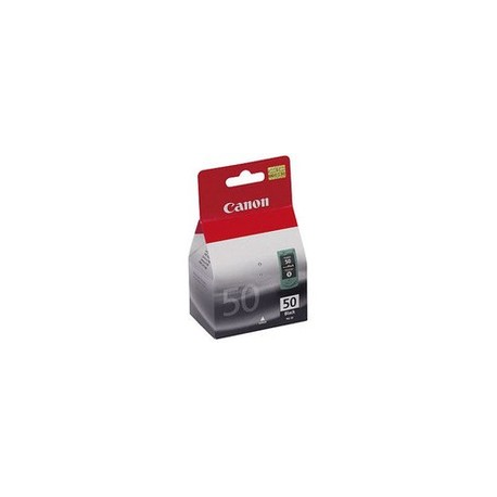 Canon PG-50 - Black - original - ink tank - for FAX JX200, JX210, JX500, JX510; FAXPHONE JX510; PIXMA MP160, MP180, MP460, MX300, MX310 - 0