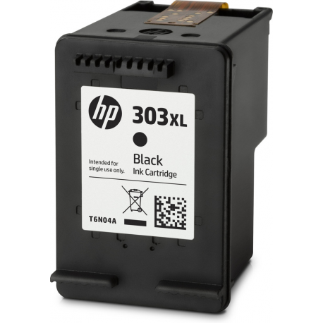 HP 303XL - 12 ml - High Yield - black - original - ink cartridge - for Envy Photo 62XX, Photo 71XX, Photo 78XX; Envy Inspire 72XX, 79XX; Tango - 1