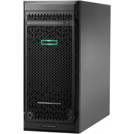 HPE ProLiant ML110 Gen10 Entry - Server - tower - 4.5U - 1-way - 1 x Xeon Bronze 3104 / 1.7 GHz - RAM 8 GB - SATA - non-hot-swap 3.5" bay(s) - no HDD - DVD-Writer - GigE - monitor: none - Top Value - 0