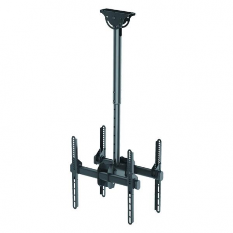 Neomounts by Newstar Select NM-C440D - Bracket - for 2 LCD displays (full-motion) - black - screen size: 32"-60" - ceiling mountable - 0