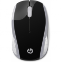 HP 200 - Mouse - right and left-handed - optical - wireless - 2.4 GHz - USB wireless receiver - silver - for OMEN Obelisk by HP 875; HP 27; ENVY x360 Laptop; Laptop 15; Pavilion Gaming Laptop 15