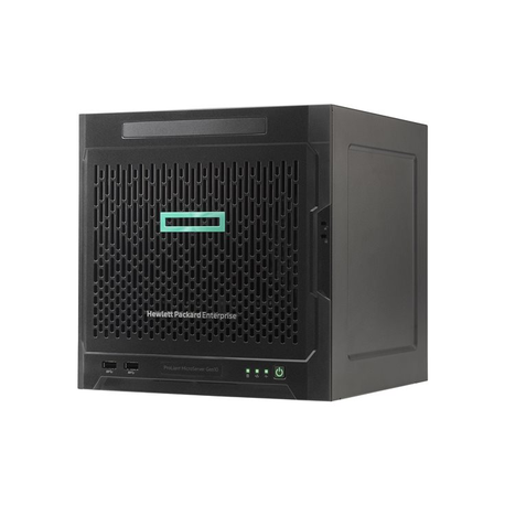 HPE ProLiant MicroServer Gen10 Entry - Server - ultra micro tower - 1-way - 1 x Opteron X3216 / 1.6 GHz - RAM 8 GB - no HDD - GigE - monitor: none - 0