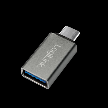 LogiLink - USB adapter - USB (F) to USB-C (M) - USB 3.1 Gen1 - silver - 1