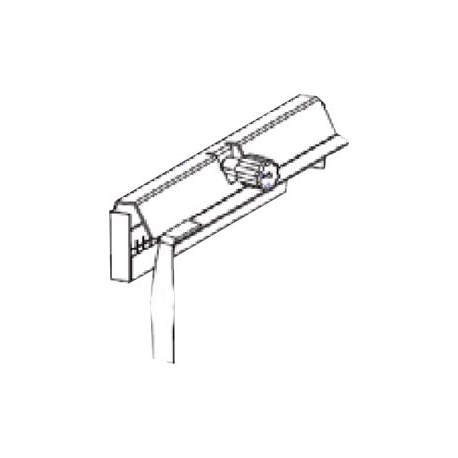 Zebra - Static brush and guard for cutter - for Z Series ZM400 - 0