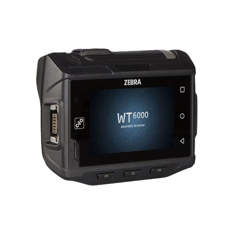 Zebra WT6000 Wearable Computer - Data collection terminal - rugged - Android 5.1 (Lollipop) - 4 GB - 3.2" IPS (800 x 480) - USB host - Wi-Fi 5, NFC, Bluetooth - 2