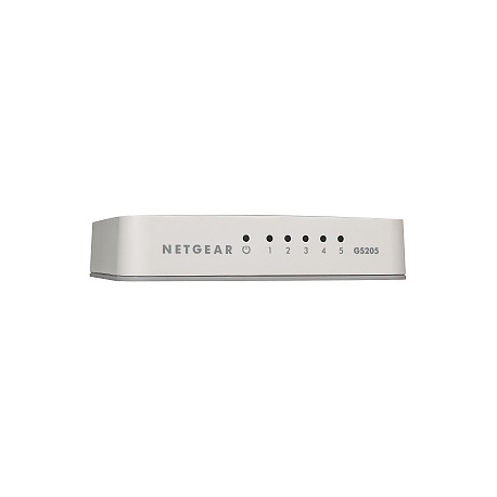 NETGEAR GS605v4 - Switch - unmanaged - 5 x 10 / 100 / 1000 - desktop - 3