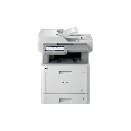 Brother MFC-L9570CDW - Multifunction printer - colour - laser - 215.9 x 355.6 mm (original) - A4 / Legal (media) - up to 31 ppm (copying) - up to 31 ppm (printing) - 300 sheets - 33.6 Kbps - USB 2.0, Gigabit LAN, Wi-Fi(n), USB host, NFC - 0