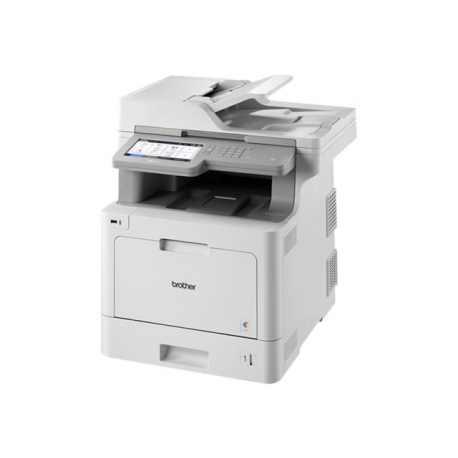 Brother MFC-L9570CDW - Multifunction printer - colour - laser - 215.9 x 355.6 mm (original) - A4 / Legal (media) - up to 31 ppm (copying) - up to 31 ppm (printing) - 300 sheets - 33.6 Kbps - USB 2.0, Gigabit LAN, Wi-Fi(n), USB host, NFC - 1