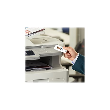 Brother MFC-L9570CDW - Multifunction printer - colour - laser - 215.9 x 355.6 mm (original) - A4 / Legal (media) - up to 31 ppm (copying) - up to 31 ppm (printing) - 300 sheets - 33.6 Kbps - USB 2.0, Gigabit LAN, Wi-Fi(n), USB host, NFC - 8