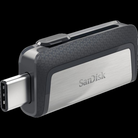 SanDisk Ultra Dual - USB flash drive - 256 GB - USB 3.1 / USB-C - 1