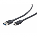Cablexpert - USB cable - USB-C (M) to USB Type A (M) - USB 3.1 - 3 A - 3 m - molded - black