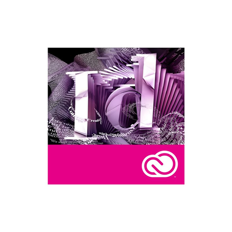 Adobe InDesign CC for teams - Subscription Renewal - 1 named user - academic - Value Incentive Plan - Level 4 (100+) - Win, Mac - Multi European Languages - 0