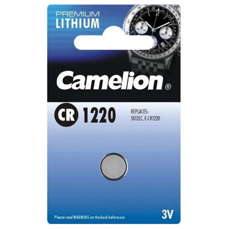 Camelion Lithium Button celles 3V (CR1220), 1-pack - 2