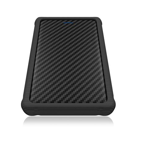 RaidSonic ICY BOX IB-223U3a-B - Storage enclosure - 2.5" - SATA 6Gb/s - 600 MBps - USB 3.0 - black - 10