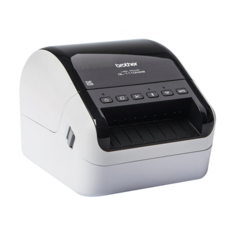 Brother QL-1110NWB - Label printer - direct thermal - Roll (10.36 cm) - 300 x 300 dpi - up to 110 mm / sec - USB 2.0, Bluetooth 2.1 EDR - cutter - 2
