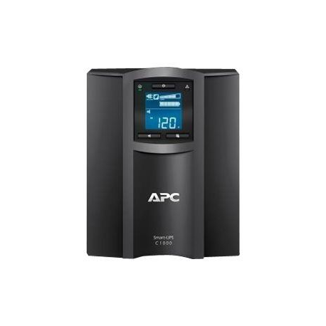 APC Smart-UPS SMC1000IC - UPS - AC 220 / 230 / 240 V - 600 Watt - 1000 VA - USB - output connectors: 8 - black - 0