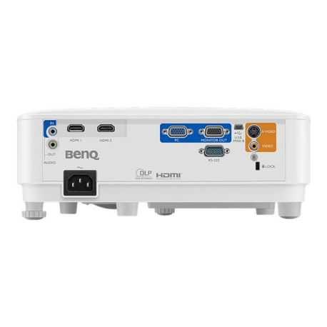 BenQ MW550 - DLP projector - portable - 3D - 3600 ANSI lumens - WXGA (1280 x 800) - 16:10 - 720p - 1