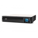 APC Smart-UPS C - UPS (rack-mountable) - AC 230 V - 600 Watt - 1000 VA - USB, serial - output connectors: 4 - 2U - black - with APC SmartConnect - for P / N: AR4018SPX432, AR4024SP, AR4024SPX429, AR4024SPX431, AR4024SPX432, NBWL0356A