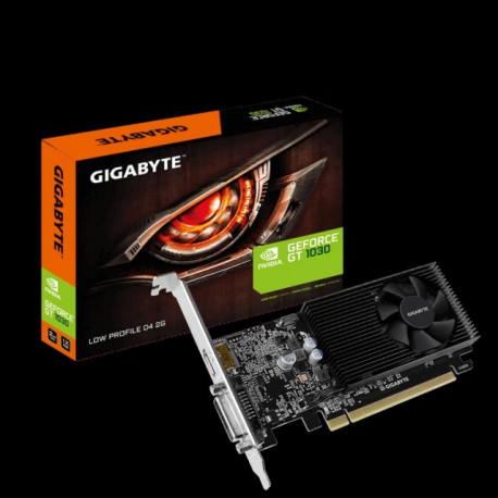 Gigabyte GT 1030 Low Profile D4 2G - Graphics card - GF GT 1030 - 2 GB DDR4 - PCIe 3.0 low profile - DVI, HDMI - 4