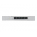 Zyxel GS1200-5HP v2 - Switch - Managed - 1 x 10 / 100 / 1000 + 4 x 10 / 100 / 1000 (PoE+) - desktop - PoE+ (60 W)