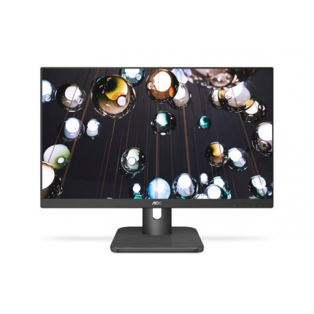 AOC 24E1Q - LED monitor - 23.8" - 1920 x 1080 Full HD (1080p) @ 60 Hz - IPS - 250 cd / m² - 1000:1 - 5 ms - HDMI, VGA, DisplayPort - speakers - 3