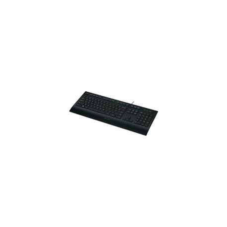 Logitech Corded K280e - Keyboard - USB - Nordic - 1