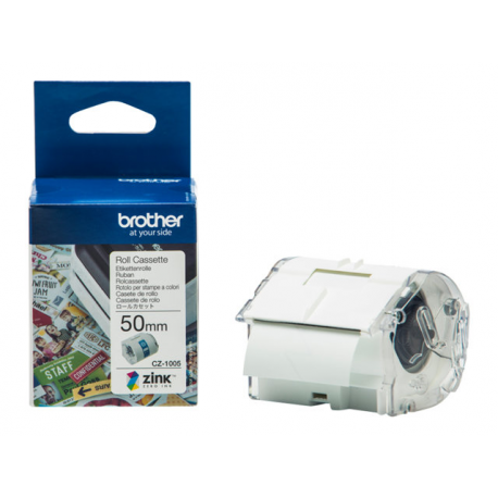 Brother CZ-1005 - Roll (5 cm x 5 m) 1 roll(s) continuous labels - for Brother VC-500W - 2