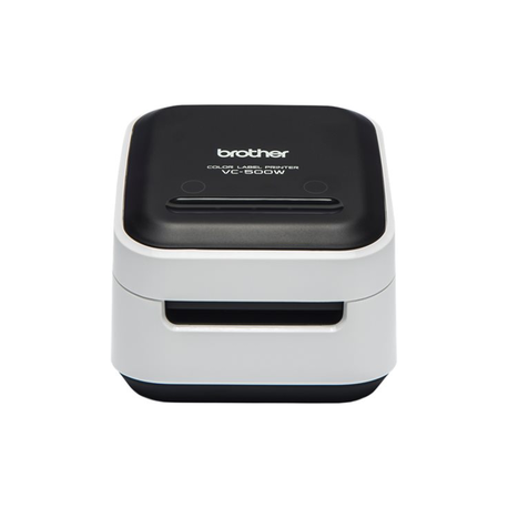 Brother VC-500W - Label printer - colour - direct thermal - Roll (5 cm) - 313 dpi - up to 8 mm / sec (mono)  /  up to 8 mm / sec (colour) - USB 2.0, Wi-Fi(n) - cutter - 0