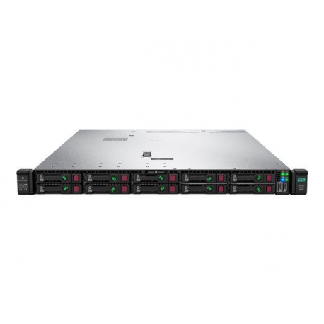 HPE ProLiant DL360 Gen10 Low - Server - rack-mountable - 1U - 2-way - 1 x Xeon Bronze 3104 / 1.7 GHz - RAM 8 GB - SATA - hot-swap 3.5" bay(s) - no HDD - GigE - monitor: none - 0