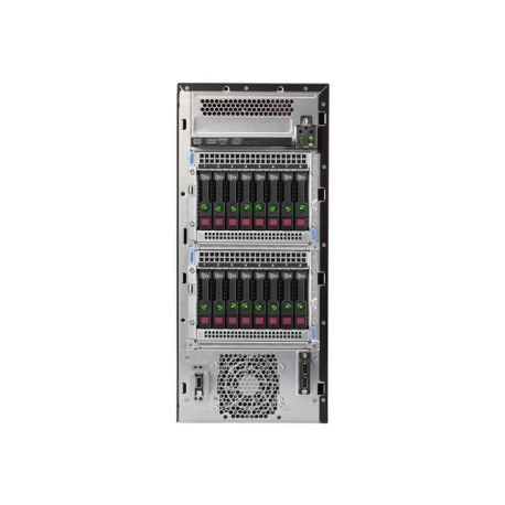 HPE ProLiant ML110 Gen10 Performance - Server - tower - 4.5U - 1-way - 1 x Xeon Silver 4108 / 1.8 GHz - RAM 16 GB - SATA - hot-swap 3.5" bay(s) - no HDD - GigE - monitor: none - Top Value - 0