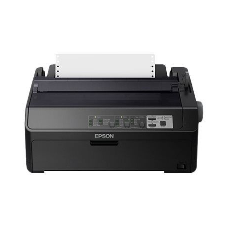 Epson LQ 590II - Printer - B / W - dot-matrix - Roll (21.6 cm), JIS B4, 254 mm (width) - 360 x 180 dpi - 24 pin - up to 584 char / sec - parallel, USB 2.0 - 0