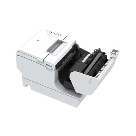 Epson TM H6000V - Receipt printer - thermal line / dot-matrix - 230 x 297 mm, Roll (7.95 cm) - 180 x 180 dpi - 9 pin - up to 350 mm / sec - USB, LAN, serial, NFC, USB 2.0 host - cutter - white - 7