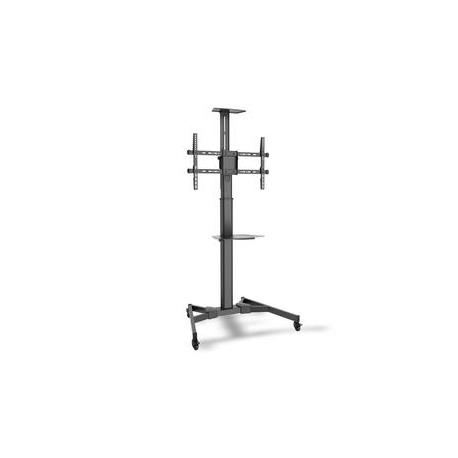 DIGITUS TV Presentation DA-90370 - Cart - for flat panel  /  notebook  /  AV equipment - screen size: 37"-70" - 8