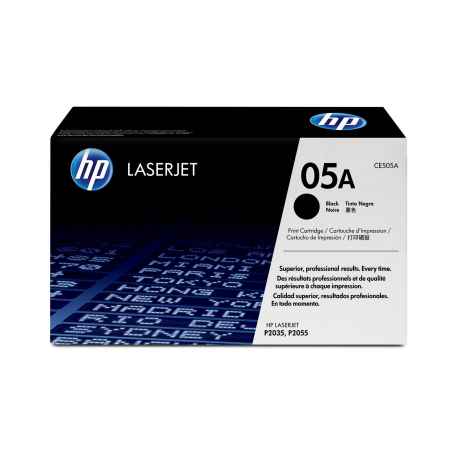 HP 05A - Black - original - LaserJet - toner cartridge (CE505A) - for LaserJet P2033, P2035, P2036, P2037, P2054, P2055, P2056, P2057 - 4