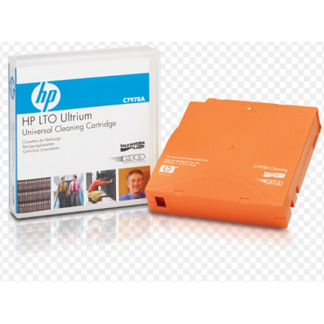 HPE Ultrium Universal Cleaning Cartridge - LTO Ultrium - orange - cleaning cartridge - for HPE T950, T950 3, T950 6; StoreEver MSL2024, MSL3040, MSL4048, MSL6480; SureStore Ultrium - 6
