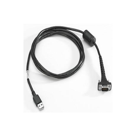 Zebra - USB  /  serial cable - USB (M) to DB-15 (M) - thumbscrews - for Zebra MC92N0 - 1